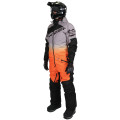 Sweep Razor Insulated Monosuit, fade orange/red