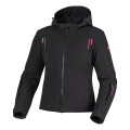 Sweep Suburb ladies softshell mc jacket, black/pink