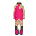 Sweep Tundra Insulated ladies monosuit, bright pink/vanilla white
