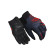 Sweep Street MX lyhyt hanska, musta/punainen