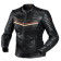 Sweep Scrambler naisten nahkatakki, musta/beige/punaruskea