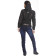 Sweep Flawless naisten softshell ajotakki, vuoreton, musta/puna
