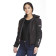 Sweep Flawless naisten softshell ajotakki, vuoreton, musta/puna