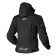 Sweep Flawless naisten softshell ajotakki, vuoreton, musta/puna