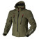 Sweep Flawless naisten softshell ajotakki, oliivin vihreä/punainen
